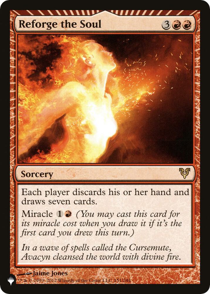 Reforge the Soul 151/244 (The List Reprints)  | Good Games Adelaide SA