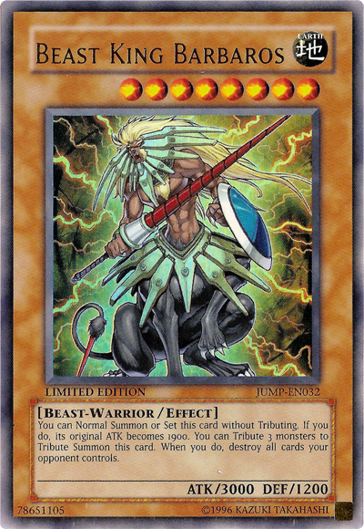 Beast King Barbaros [JUMP-EN032] Ultra Rare | Good Games Adelaide SA