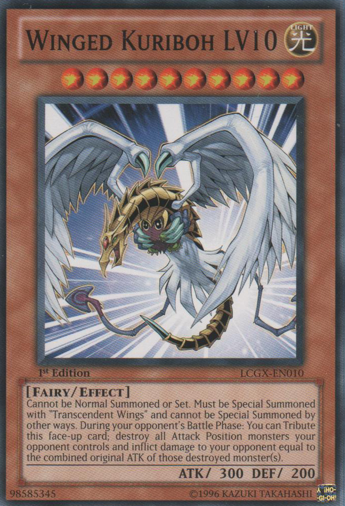 Winged Kuriboh LV10 [LCGX-EN010] Common | Good Games Adelaide SA