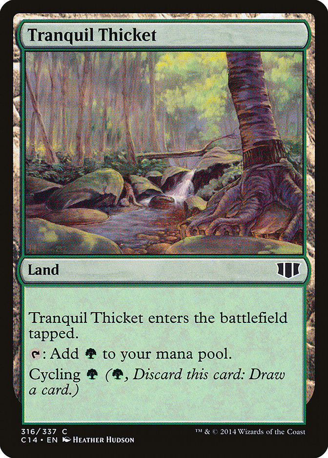Tranquil Thicket [Commander 2014] | Good Games Adelaide SA