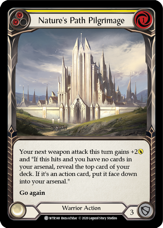 Nature's Path Pilgrimage (Yellow) [U-WTR148] Unlimited Normal | Good Games Adelaide SA
