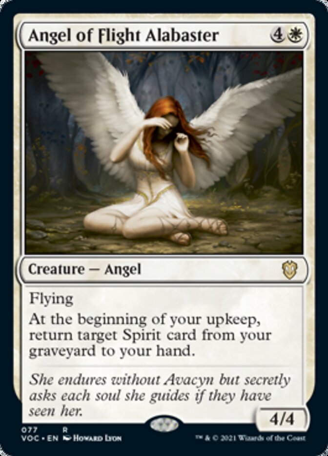 Angel of Flight Alabaster [Innistrad: Crimson Vow Commander] | Good Games Adelaide SA