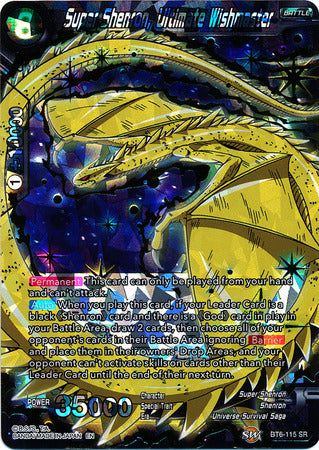 Super Shenron, Ultimate Wishmaster [BT6-115] | Good Games Adelaide SA