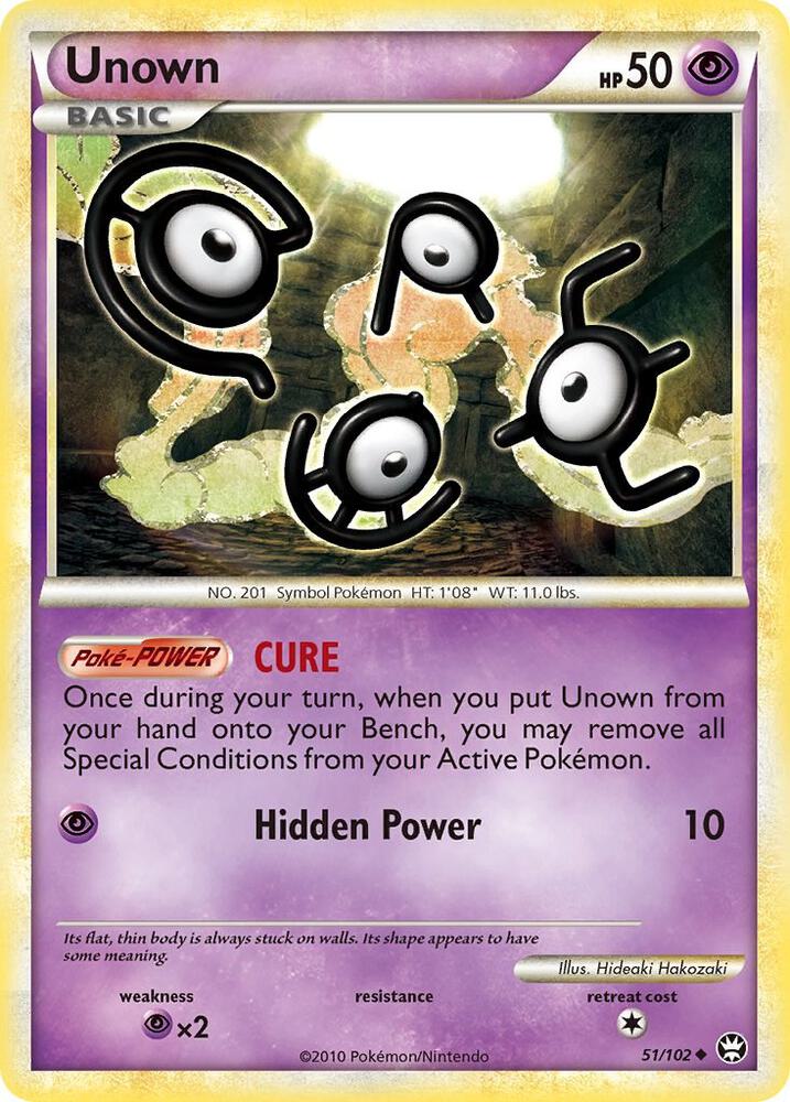 Unown 51/102 (Triumphant)  | Good Games Adelaide SA