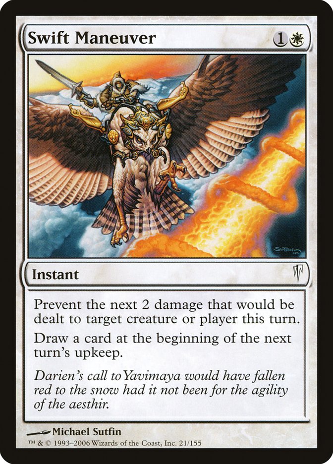 Swift Maneuver 21 (Coldsnap)  - Foil | Good Games Adelaide SA