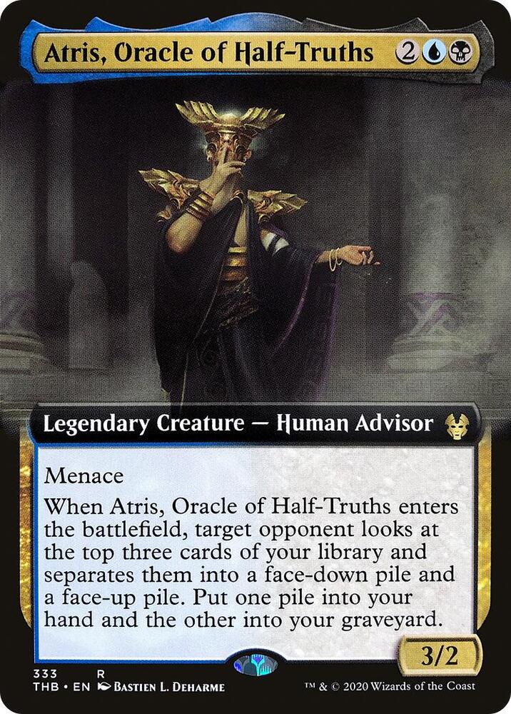 Atris, Oracle of Half Truths 333 (Theros Beyond Death)  - Foil | Good Games Adelaide SA