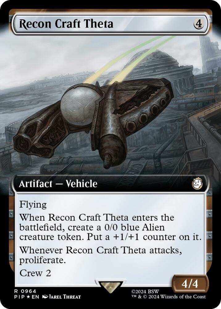 Recon Craft Theta 964 (Universes Beyond: Fallout)  - Foil | Good Games Adelaide SA