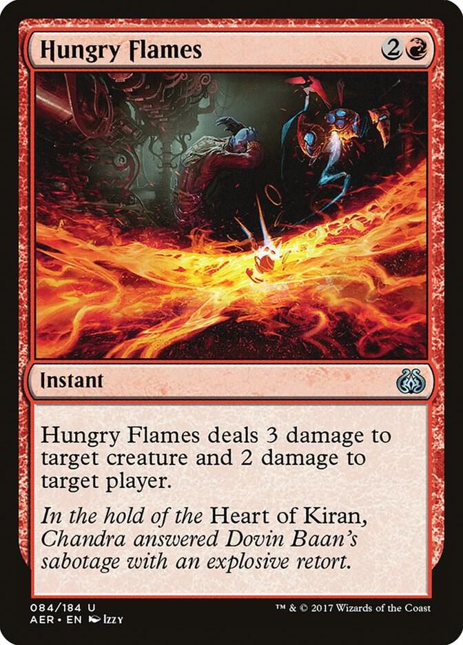 Hungry Flames 84 (Aether Revolt)  - Foil | Good Games Adelaide SA