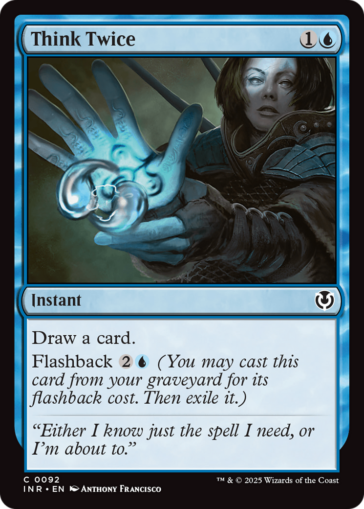 Think Twice [Innistrad Remastered] | Good Games Adelaide SA