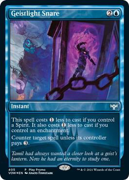 Geistlight Snare 405 (Play Promos)  - Foil | Good Games Adelaide SA