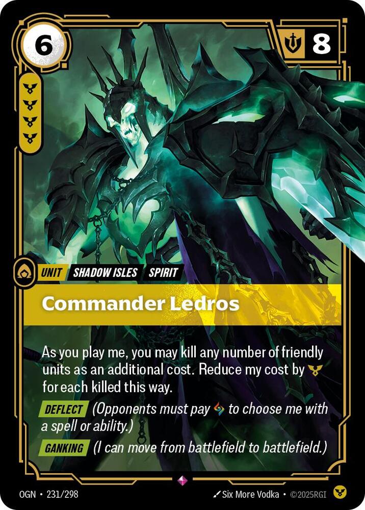 Commander Ledros 231/298 (Origins)  - Foil | Good Games Adelaide SA