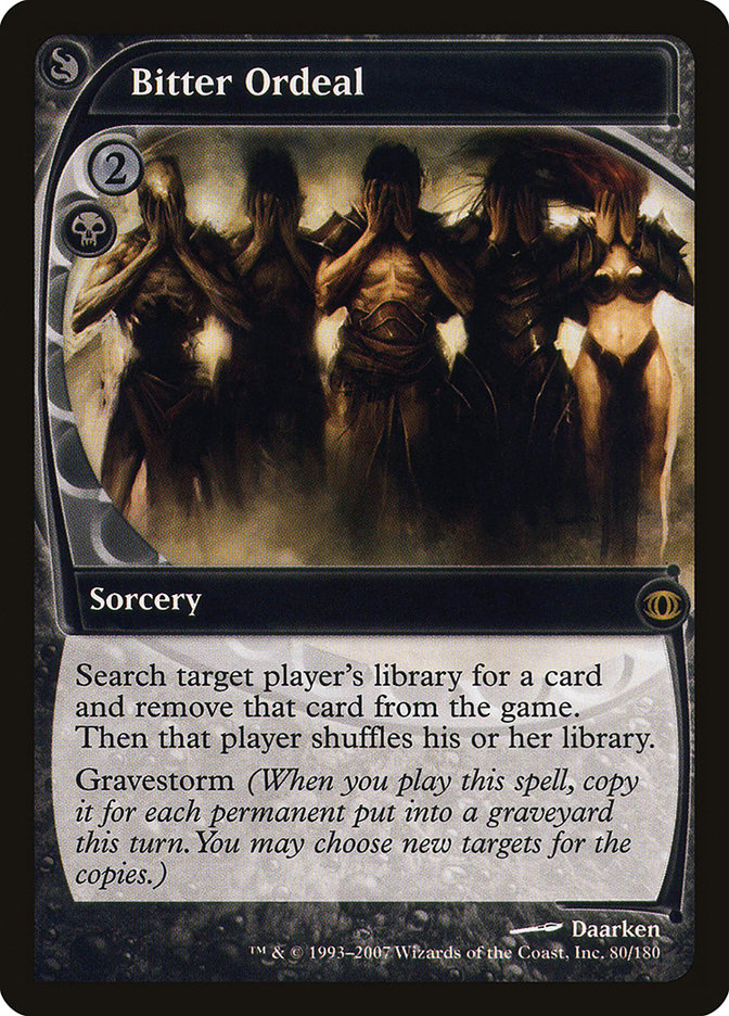 Bitter Ordeal 80 (Future Sight)  - Foil | Good Games Adelaide SA