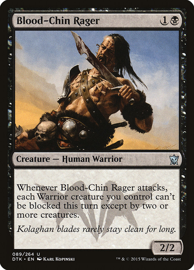 Blood-Chin Rager 89 (Dragons of Tarkir)  - Foil | Good Games Adelaide SA
