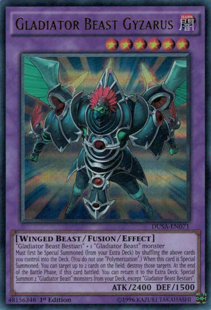 Gladiator Beast Gyzarus [DUSA-EN071] Ultra Rare | Good Games Adelaide SA