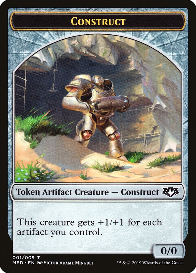 Construct (001/005) [Mythic Edition Tokens] | Good Games Adelaide SA