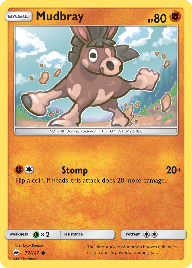 Mudbray (77/147) [Sun & Moon: Burning Shadows] | Good Games Adelaide SA