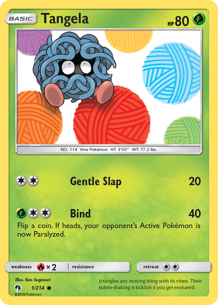 Tangela (1/214) [Sun & Moon: Lost Thunder] | Good Games Adelaide SA