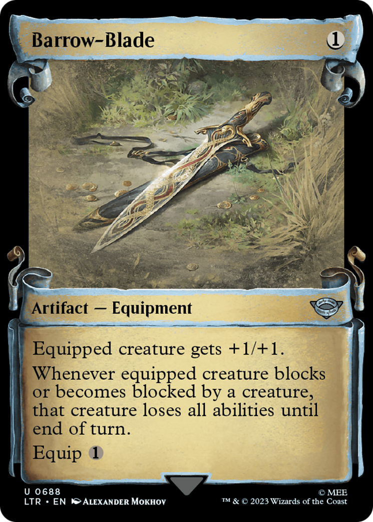 Barrow-Blade [The Lord of the Rings: Tales of Middle-Earth Showcase Scrolls] | Good Games Adelaide SA