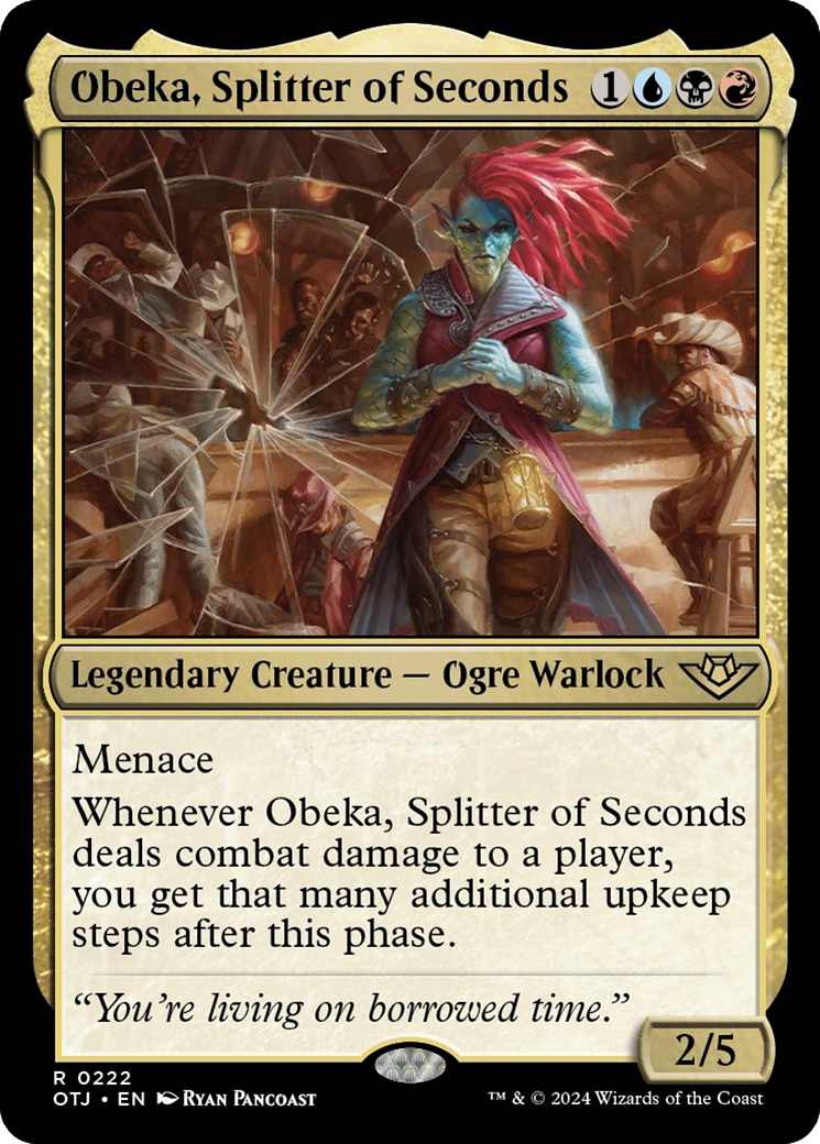 Obeka, Splitter of Seconds [Outlaws of Thunder Junction] | Good Games Adelaide SA