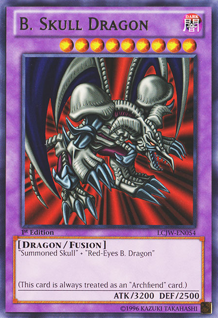 B. Skull Dragon [LCJW-EN054] Rare | Good Games Adelaide SA