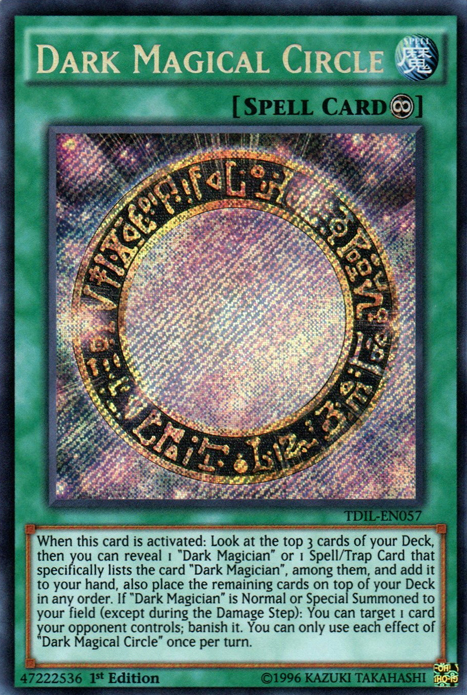 Dark Magical Circle [TDIL-EN057] Secret Rare | Good Games Adelaide SA