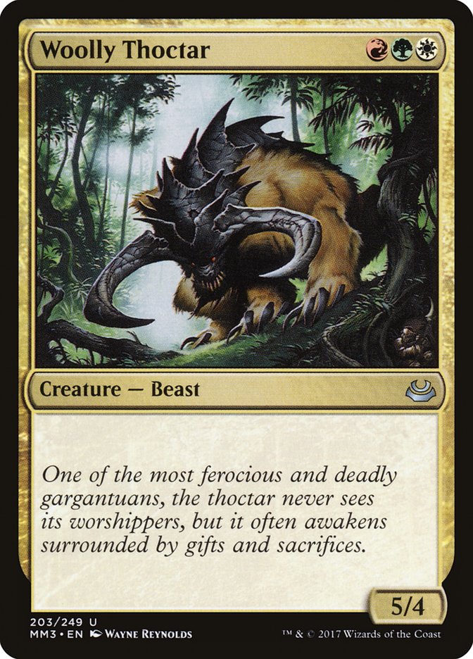 Woolly Thoctar 203 (Modern Masters 2017)  - Foil | Good Games Adelaide SA