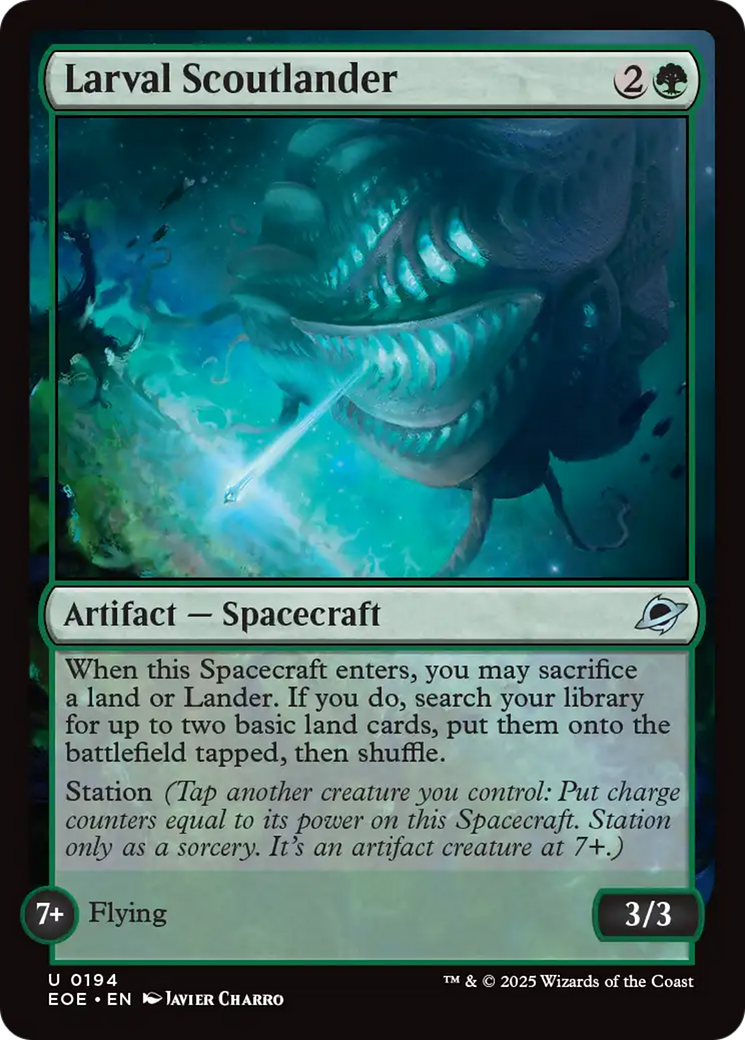 Larval Scoutlander [Edge of Eternities] | Good Games Adelaide SA