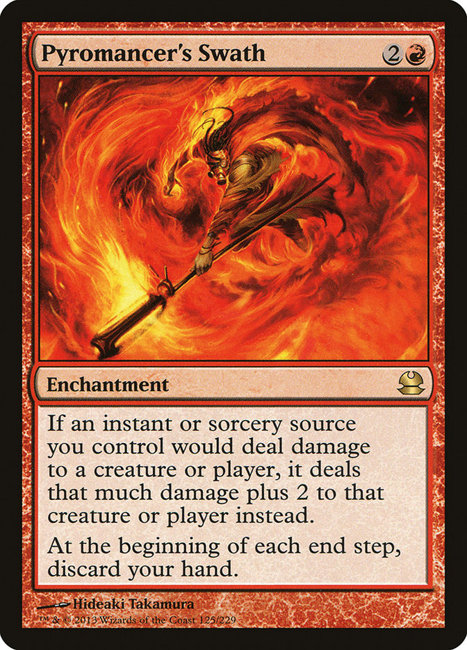 Pyromancer's Swath 125 (Modern Masters)  - Foil | Good Games Adelaide SA