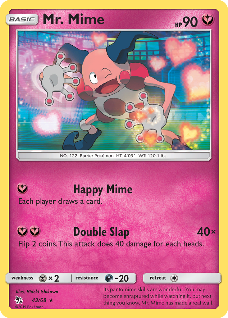 Mr. Mime (43/68) [Sun & Moon: Hidden Fates] | Good Games Adelaide SA