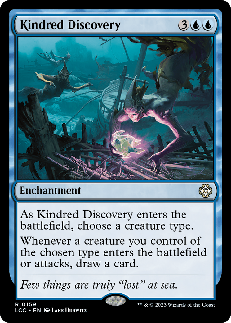 Kindred Discovery [The Lost Caverns of Ixalan Commander] | Good Games Adelaide SA
