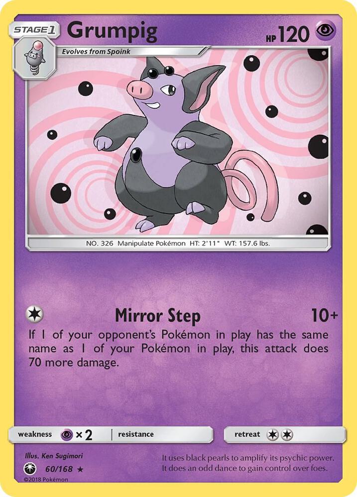 Grumpig 60/168 (SM - Celestial Storm)  | Good Games Adelaide SA