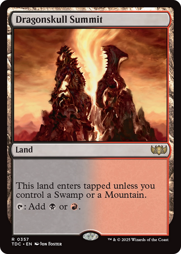 Dragonskull Summit [Tarkir: Dragonstorm Commander] | Good Games Adelaide SA