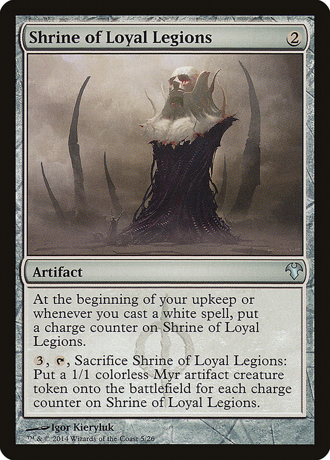 Shrine of Loyal Legions [Modern Event Deck 2014] | Good Games Adelaide SA