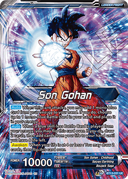 Son Gohan // SS2 Son Gohan, Pushed to the Brink (Uncommon) [BT13-031] | Good Games Adelaide SA
