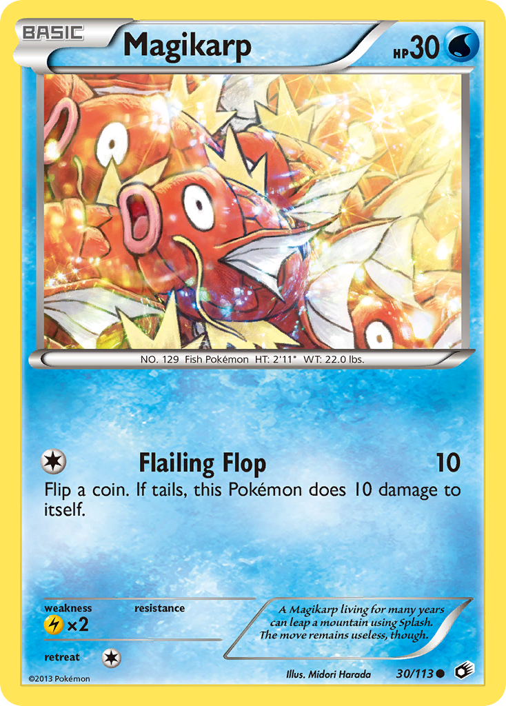 Magikarp (30/113) [Black & White: Legendary Treasures] | Good Games Adelaide SA