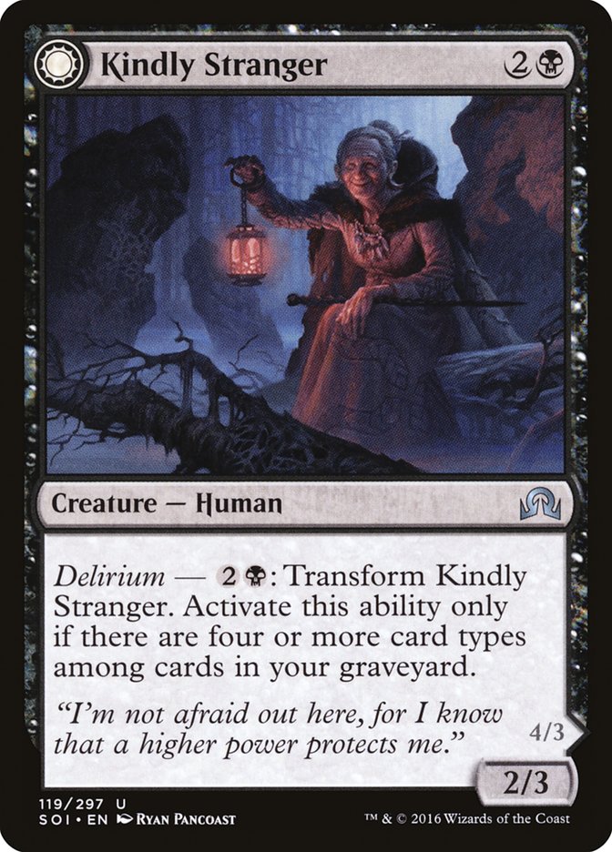 Kindly Stranger // Demon-Possessed Witch 119 (Shadows over Innistrad)  | Good Games Adelaide SA
