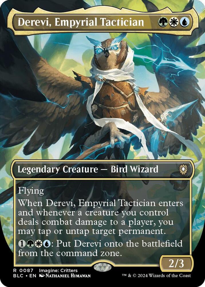 Derevi, Empyrial Tactician 87 (Commander: Bloomburrow)  - Foil | Good Games Adelaide SA
