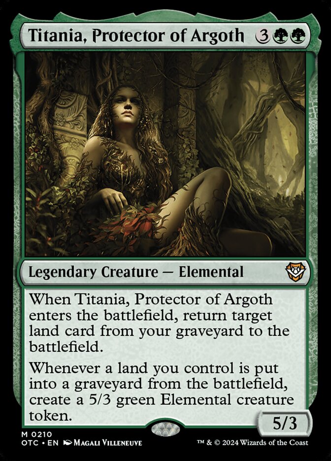 Titania Protector of Argoth 210 (Commander: Outlaws of Thunder Junction)  | Good Games Adelaide SA