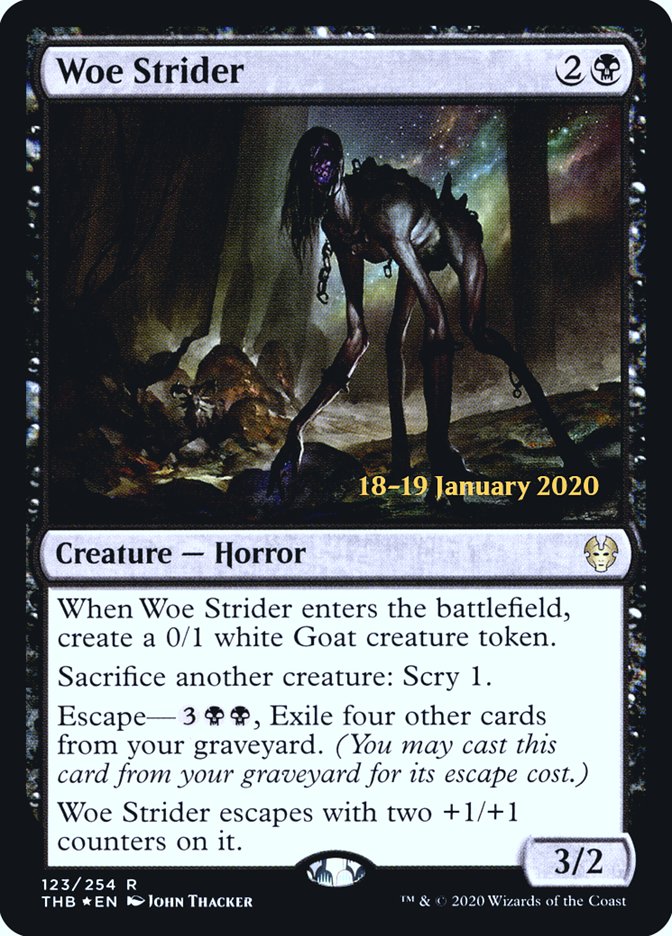Woe Strider [Theros Beyond Death Prerelease Promos] | Good Games Adelaide SA