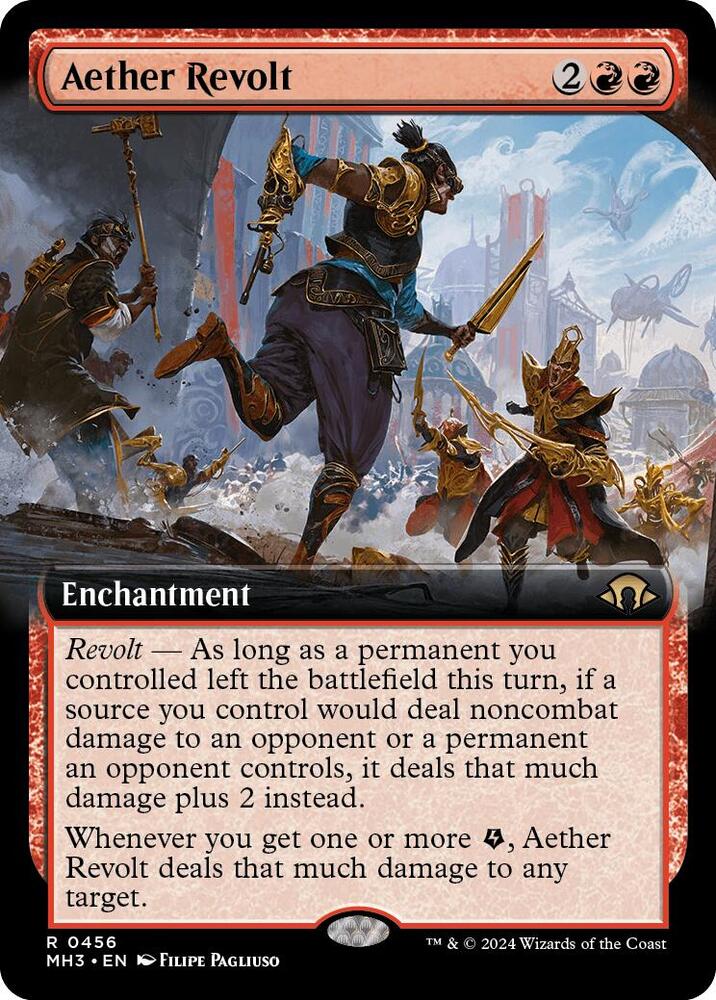 Aether Revolt 456/319 (Modern Horizons 3)  - Extended Art Foil | Good Games Adelaide SA