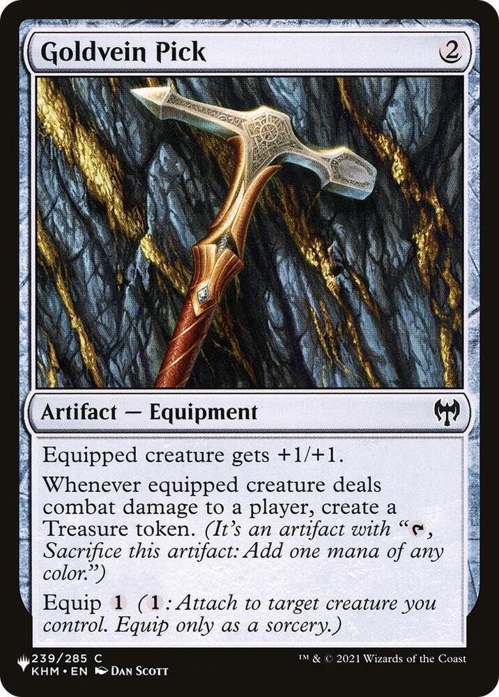Goldvein Pick 239/285 (The List Reprints)  | Good Games Adelaide SA