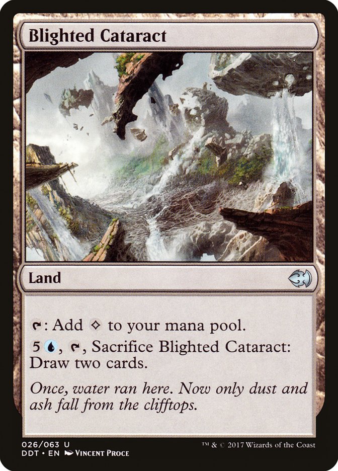 Blighted Cataract [Duel Decks: Merfolk vs. Goblins] | Good Games Adelaide SA