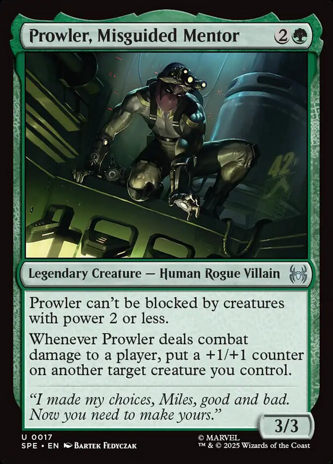 Prowler, Misguided Mentor 17 ()  - Foil | Good Games Adelaide SA