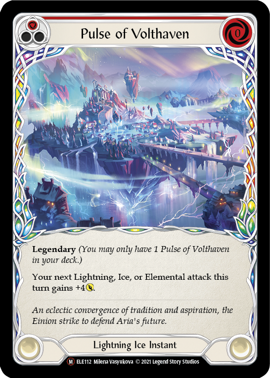 Pulse of Volthaven [U-ELE112] Unlimited Rainbow Foil | Good Games Adelaide SA