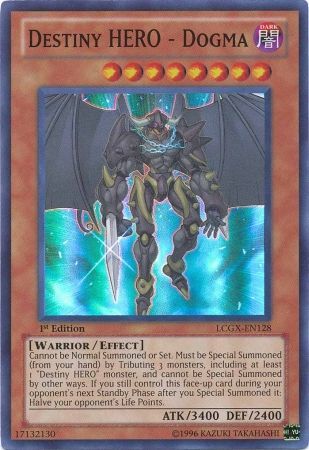 Destiny HERO - Dogma [LCGX-EN128] Super Rare | Good Games Adelaide SA