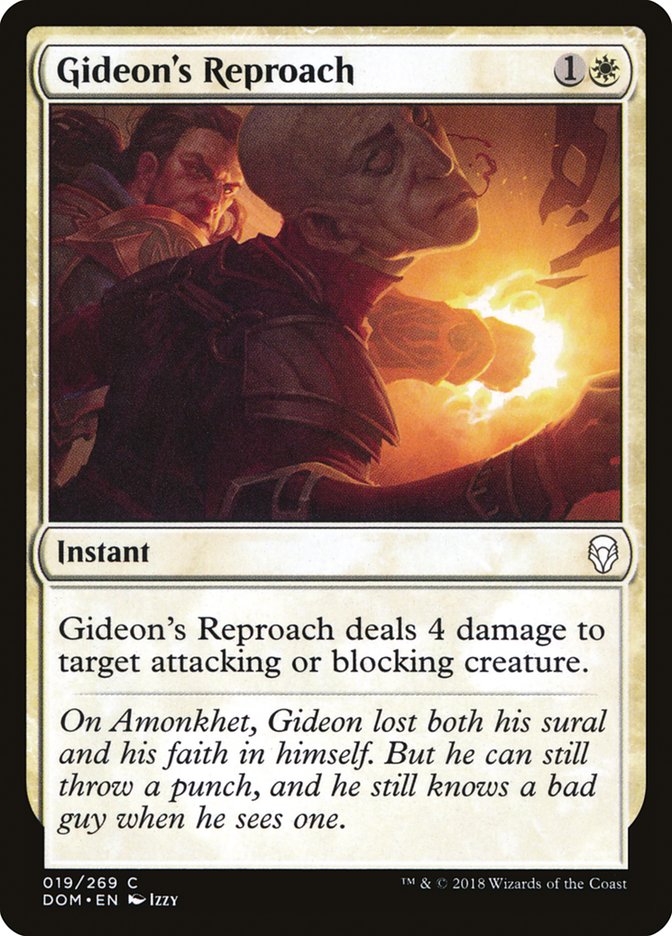 Gideon's Reproach 19 (Dominaria)  | Good Games Adelaide SA