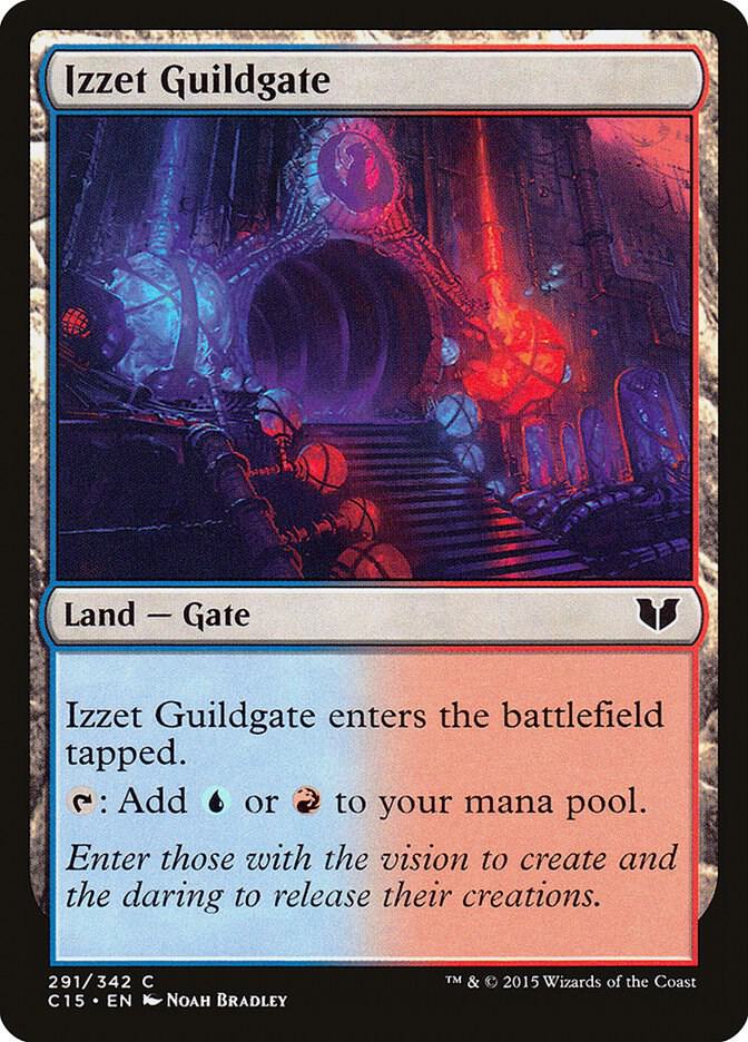 Izzet Guildgate 291 (Commander 2015)  | Good Games Adelaide SA