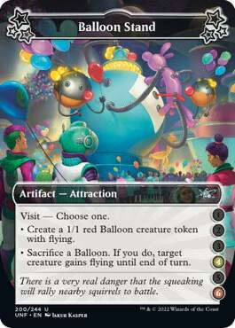 Balloon Stand 4 6 200 (Unfinity)  - Foil | Good Games Adelaide SA