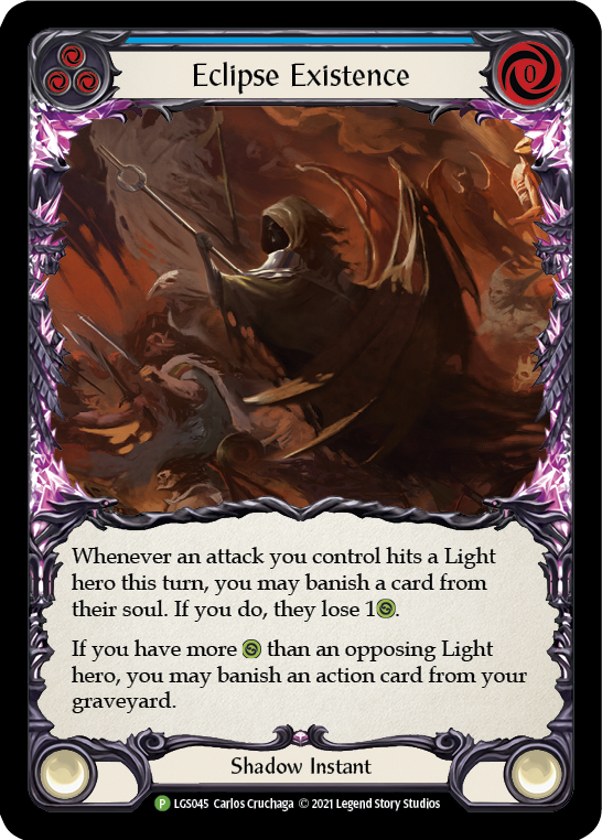 Eclipse Existence [LGS045] (Promo)  Cold Foil | Good Games Adelaide SA