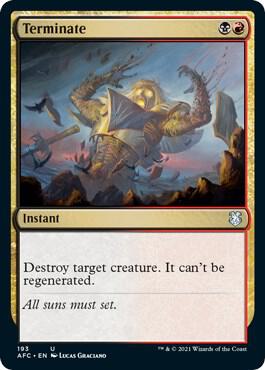 Terminate 193 (Commander: Adventures in the Forgotten Realms)  | Good Games Adelaide SA